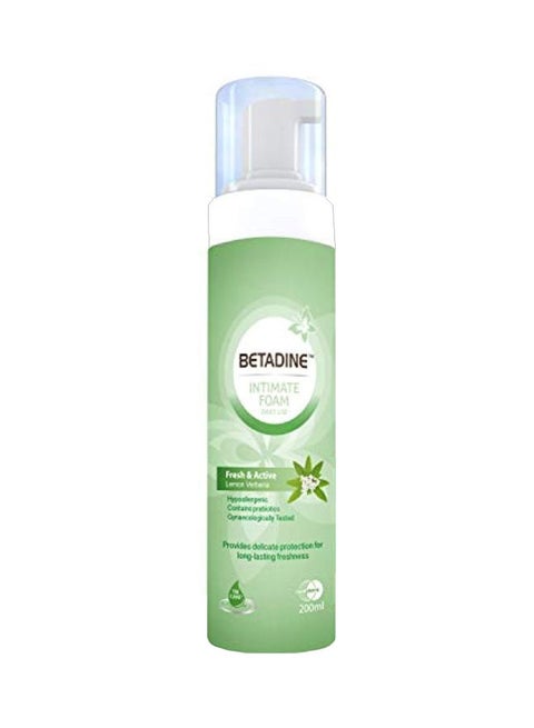 Fresh And Active Lemon Verbena Intimate Foam 200ml
