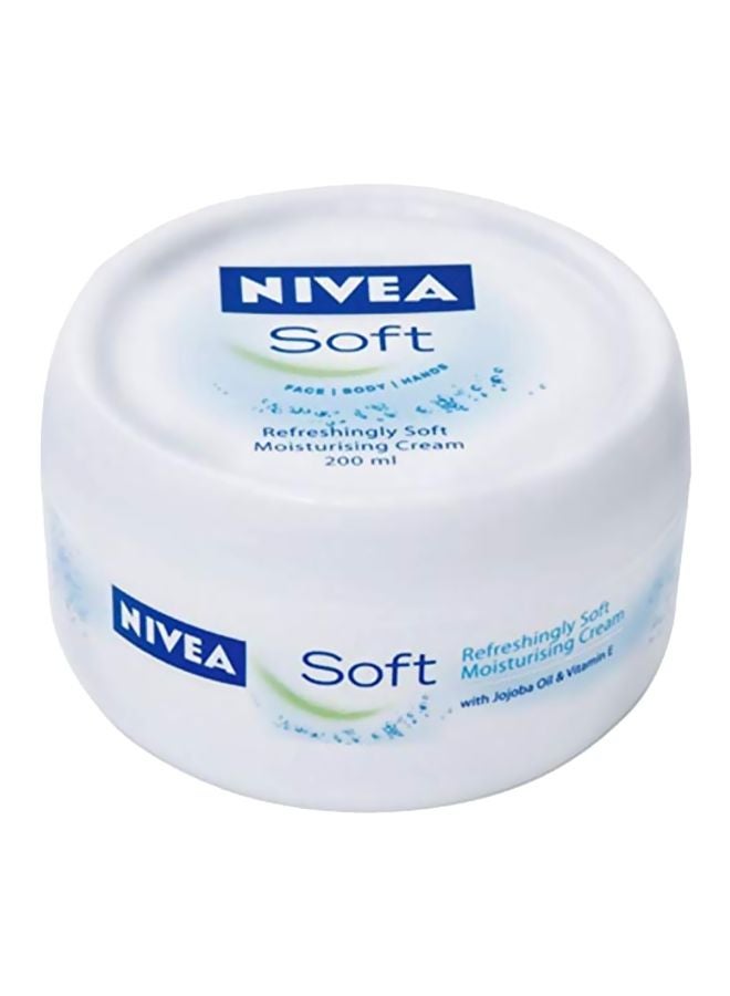 Nivea - Soft Moisturizing Cream White 200ml - Image 1
