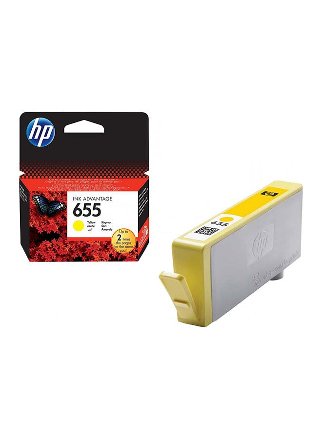 HP 650 Ink Cartridge Yellow