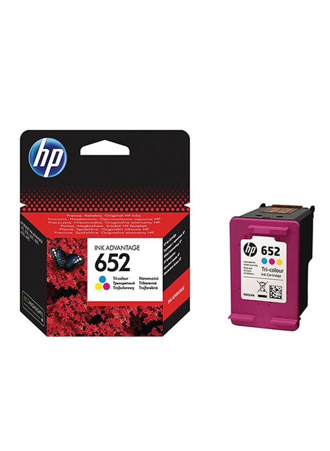 HP 652 Ink Cartridge Yellow/Blue/Pink 