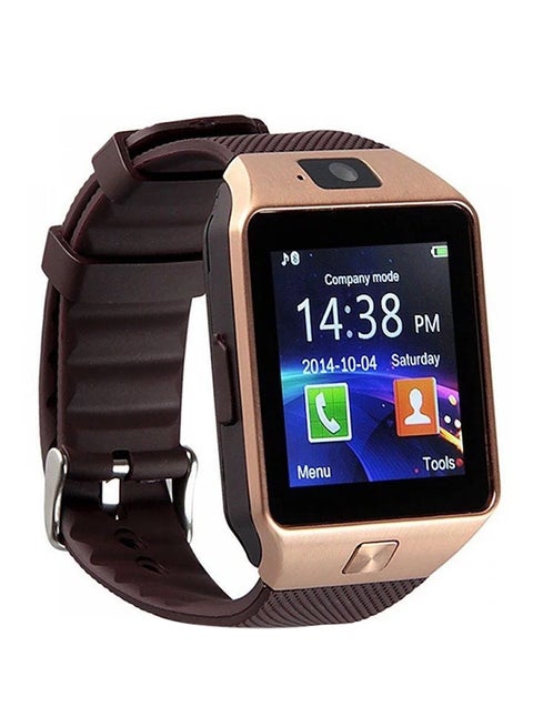 Smart Watch With SIM Card For Voice Calls Brown
