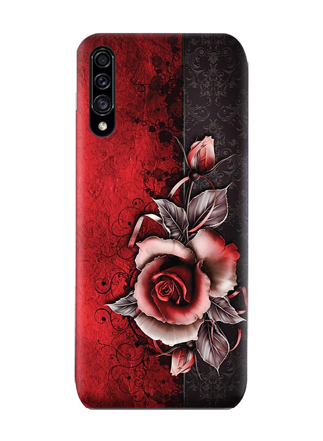 Protective Case Cover For Samsung Galaxy A30s Vintage Rose Pattern
