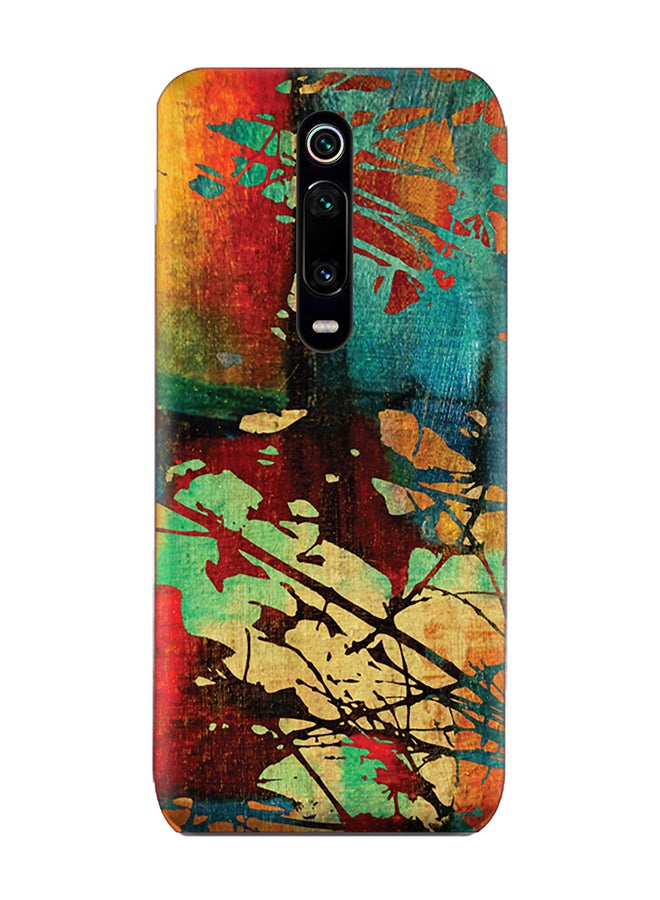 غطاء حماية لهاتف شاومي مي 9T مزين بنمط فن الغرنج الكلاسيكي