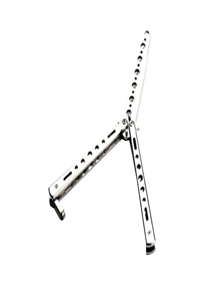 أداة معدنية بتصميم سكين للممارسة والتدريب على تصفيفة الفراشة