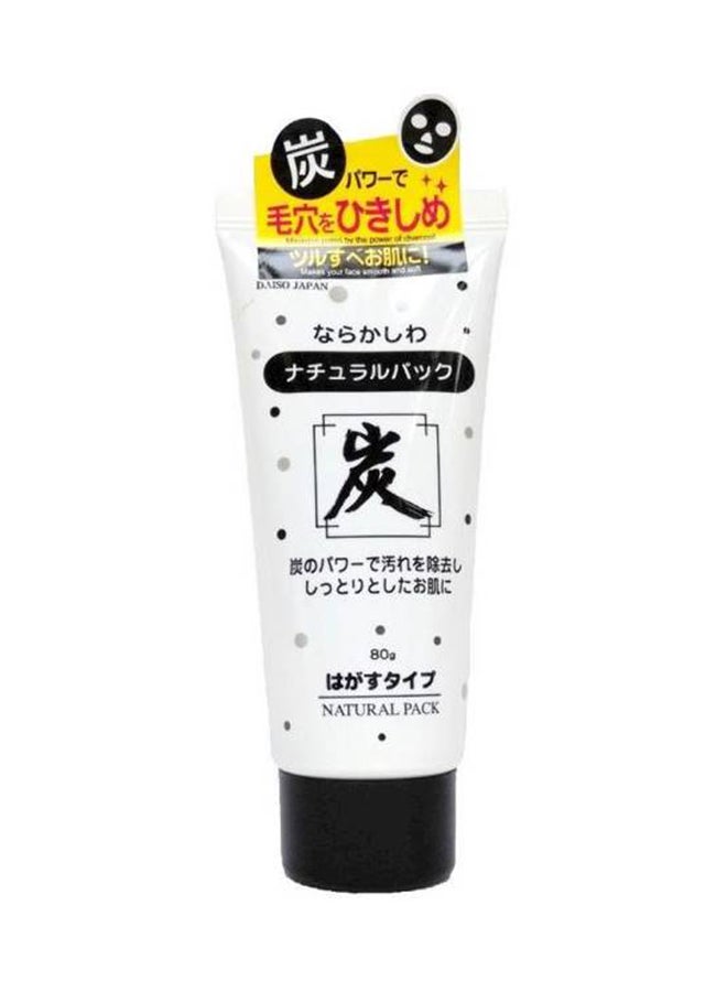 Daiso Japan Natural Pack Charcoal Peel Off Mask 1 80grams  - Image 1