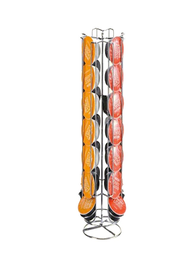360 Degree Revolving Coffee Holder Capsule Stand for Tassimo, Nespresso, Dolce Gusto