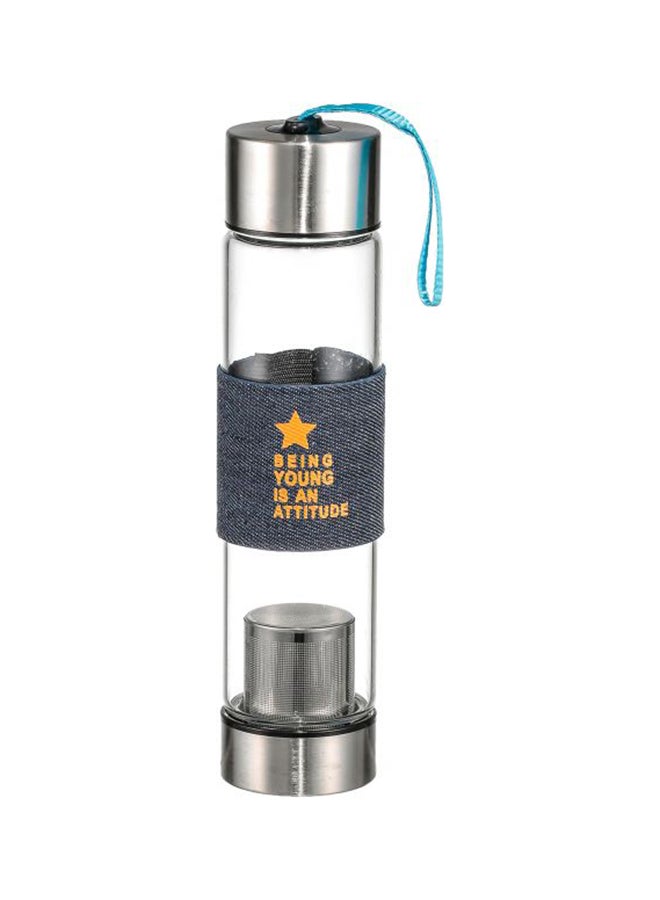 Generic - Borosilicate Glass Water Bottle Clear - Image 1