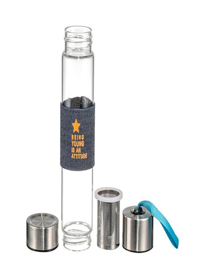 Generic - Borosilicate Glass Water Bottle Clear - Image 1