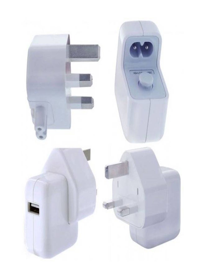 Wall-Socket Power Fast-Charger Adapter For iPhone Six-6 / 6 Plus White - Image 4