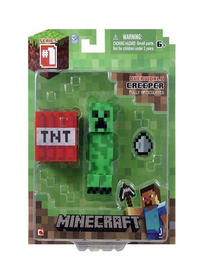 Generic - Minecraft Core Creeper Action Figure With Accessory - Image 1