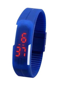 QUARTZ Rubber Strap Digital LED Watch BLS-BLU 
