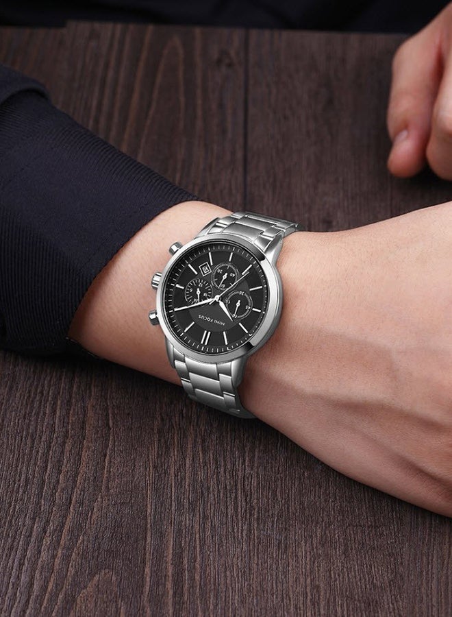 MINI FOCUS Men's Metal Analog Wrist Watch MF0188G.03  - Image 3