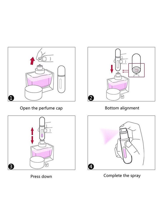 Portable Refillable Perfume Spray Bottle 5ml - Image 4