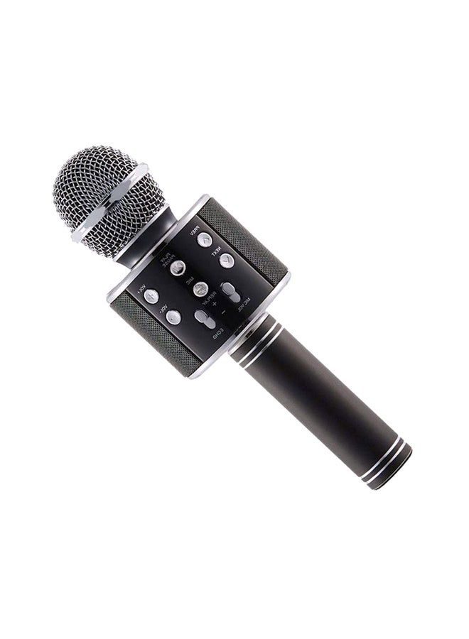 WS-858 Wireless Karaoke Handheld Microphone 2720000000000 Black/Silver 