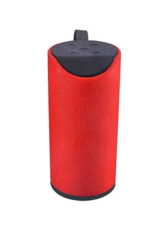 Generic TG113 Outdoor Bluetooth Portable Speaker Red 