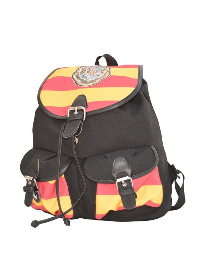 حقيبة ظهر للمدرسة بتصميم شعار هوجورتس من أفلام Harry Potter متعدد الألوان - Image 3