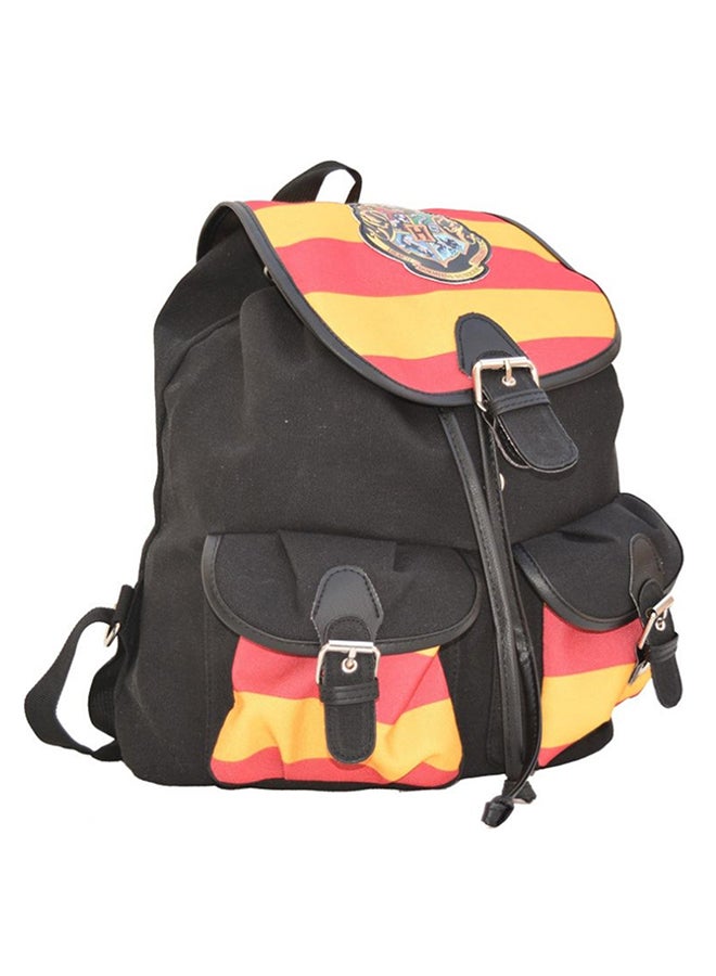 حقيبة ظهر للمدرسة بتصميم شعار هوجورتس من أفلام Harry Potter متعدد الألوان - Image 4
