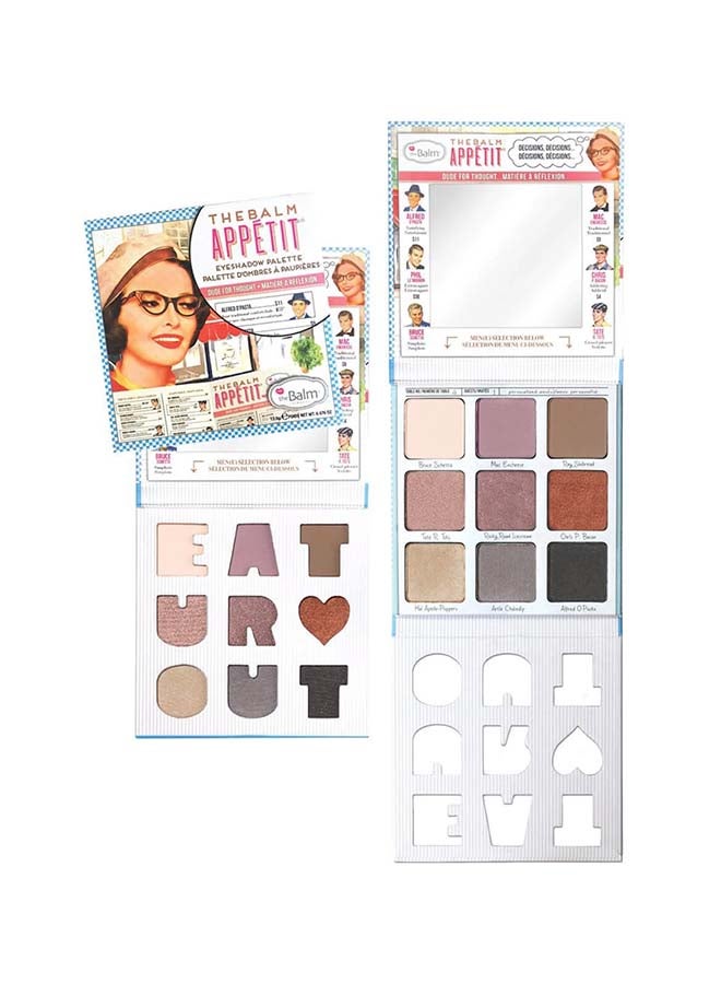 Thebalm Appetit Eyeshadow Palette Multicolour