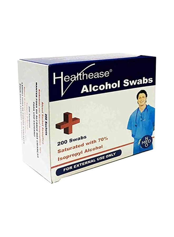 Healthease - 200-Piece Alcohol Swabs - Image 1