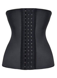 Classic 3 Hook Thermal Corset Black