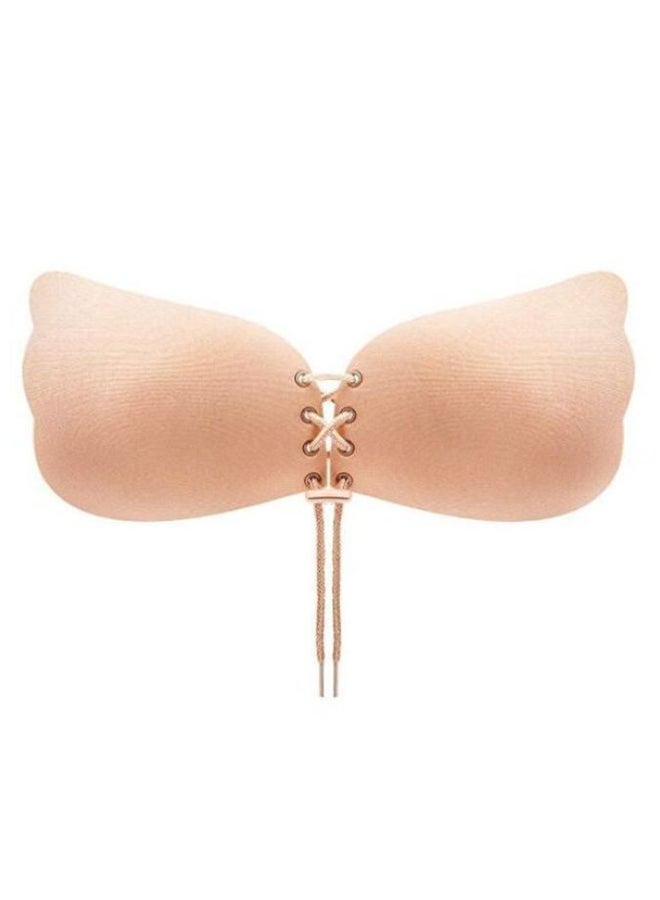 Butterfly Shape Bra Beige - Image 1