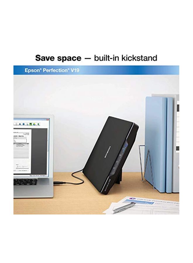 Photo And Document Scanner Black