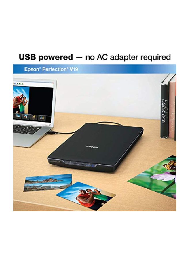 Photo And Document Scanner Black