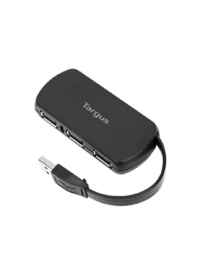 targus 4-Port USB HUB Black - Image 1