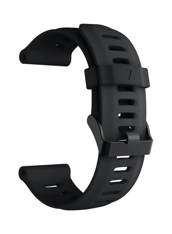 ISank Replacement Watch Band For Garmin Fenix 5X Black 