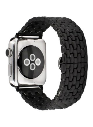 Replacement Band For Apple Watch Series 1/2/3 42mm Black - v1571148265/N30927072A_1