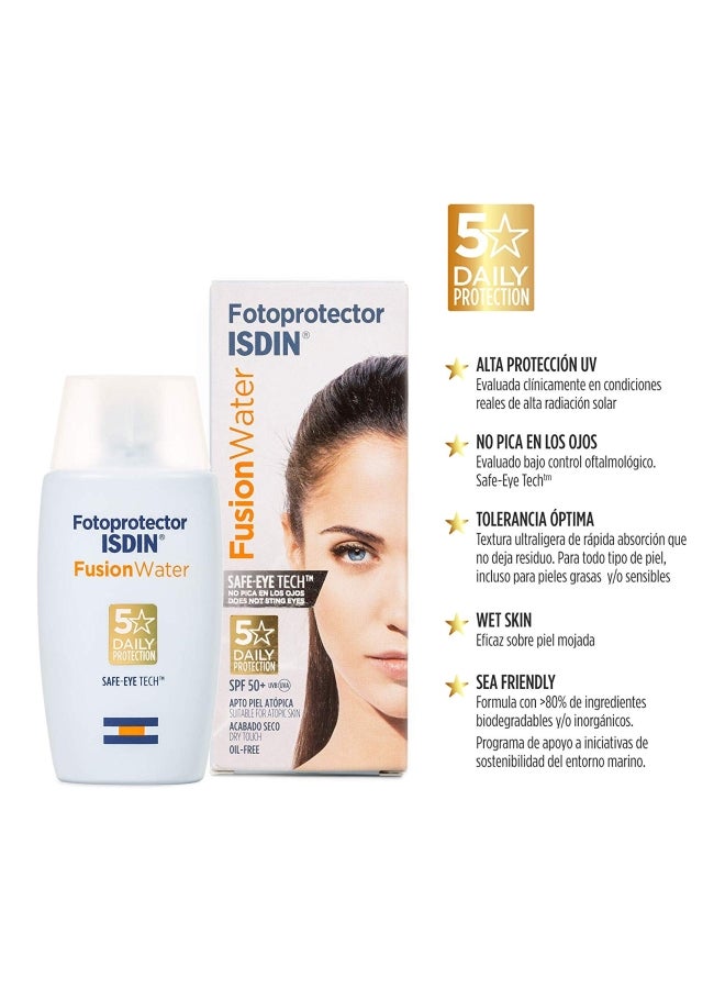 إيسدن واقي شمسي فوتوبروتكتور فيوشن ووتر بعامل الحماية من الشمس SPF 50 50ملليلتر - Image 3