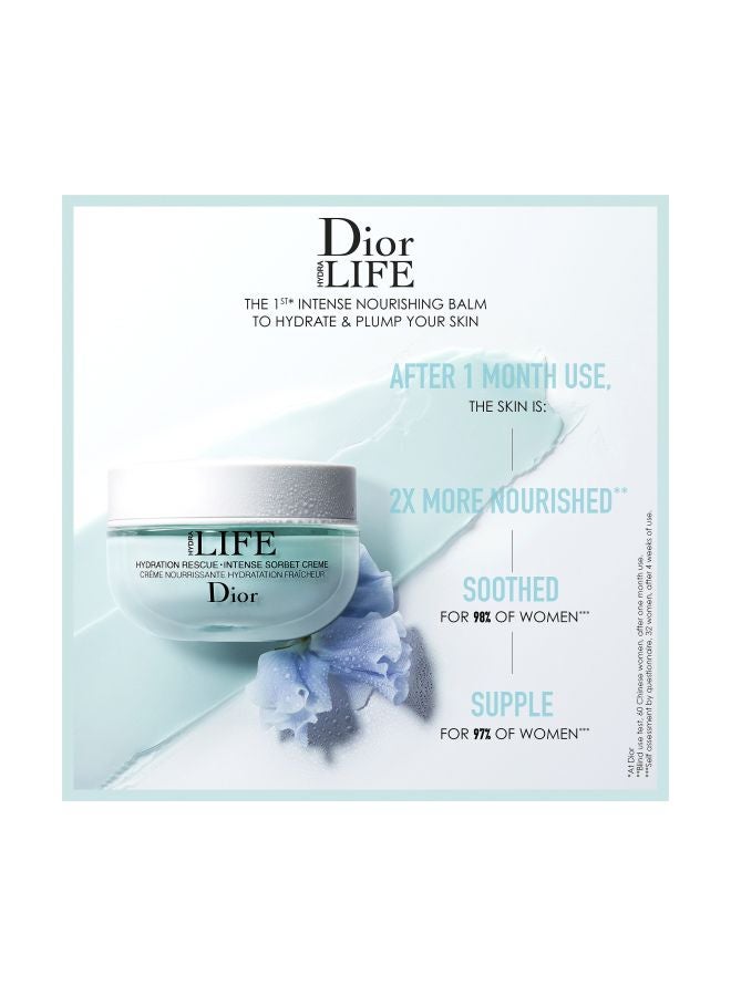 ديور كريم سوربيه مرطب مكثف هايدرا لايف هايدريشن ريسكيو 50جرام - Image 2