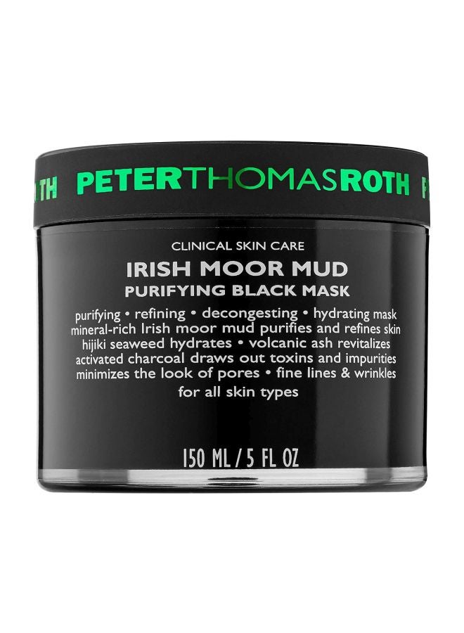 PETER THOMAS ROTH - Irish Moor Mud Purifying Black Mask 150ml - Image 1