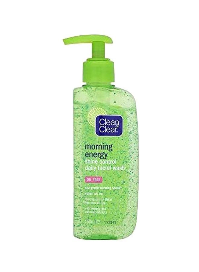 Clean & Clear - Morning Energy Shine Control Daily Facial Wash 150ml - Image 1