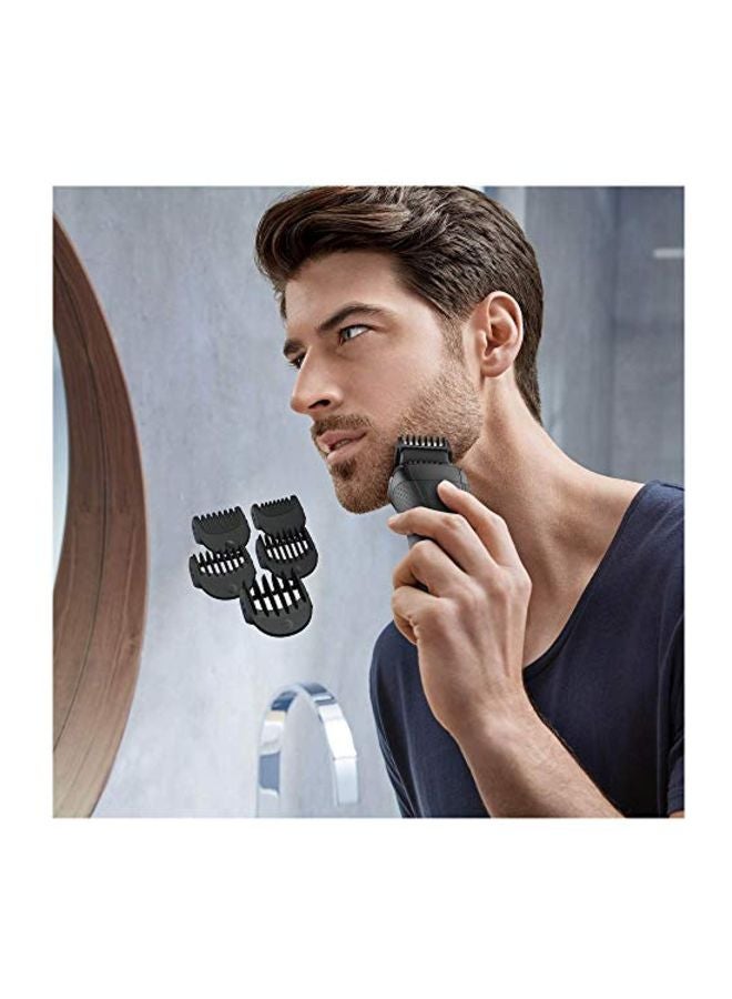 BRAUN 3 In 1 Electric Shaver With Precision Trimmer 5 Comb Attachment Black/Silver 2.24 x 6.1 x 8.74inch - Image 4