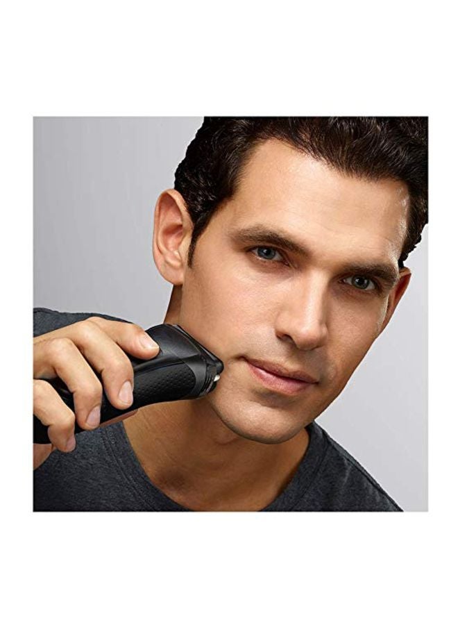 BRAUN 3 In 1 Electric Shaver With Precision Trimmer 5 Comb Attachment Black/Silver 2.24 x 6.1 x 8.74inch - Image 3