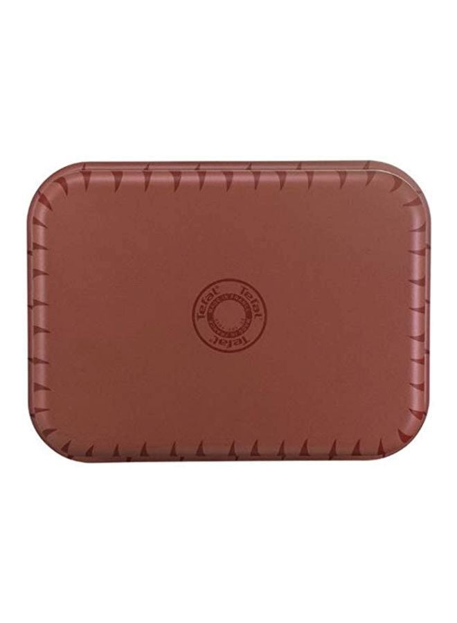 Tefal - Oven Tray Black/Red 41x29cm - Image 1