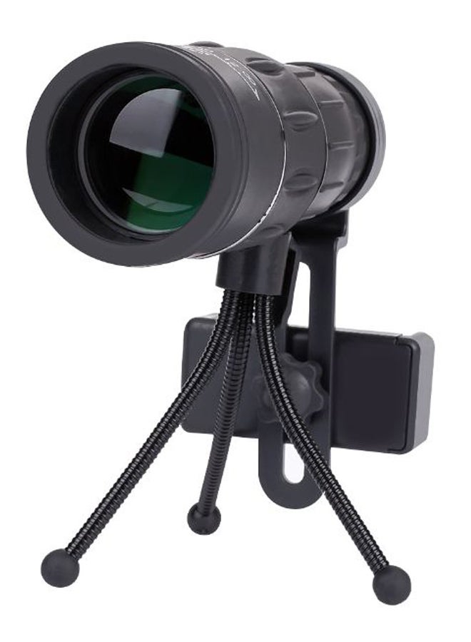 Monocular Telescope Telephoto Camera Lens With Tripod Stand 17x10x8cm Black  - Image 1
