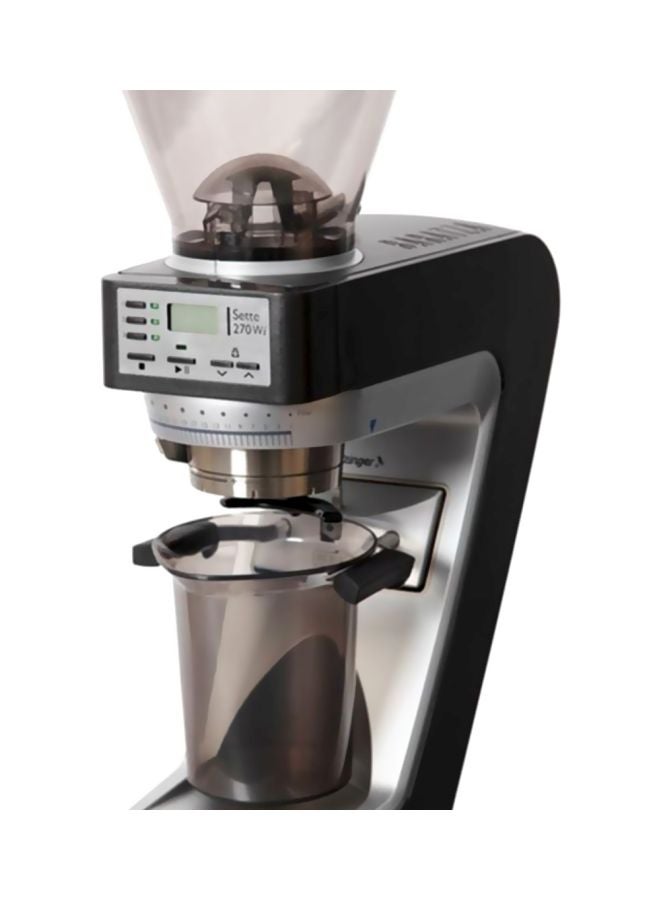 BARATZA - The Sette Wi Conical Burr Electric Coffee Grinder for espresso -Black Sette 270Wi Black/Silver/Clear - Image 1