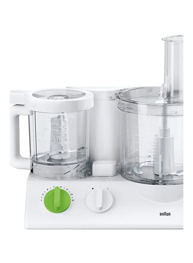 براون محضر طعام يوضع أعلى المنضدة 600.0 W FX3030 أبيض/ شفاف - Image 3