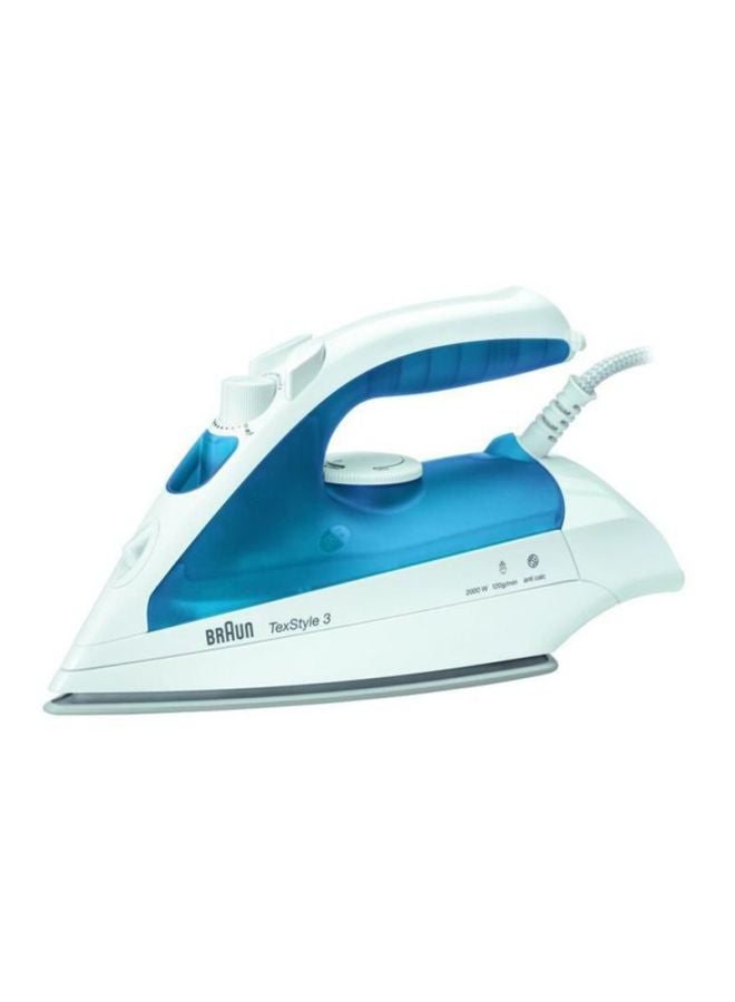 براون جهاز كي بالبخار كهربائي 2000.0 W TS340C أبيض/أزرق - Image 1