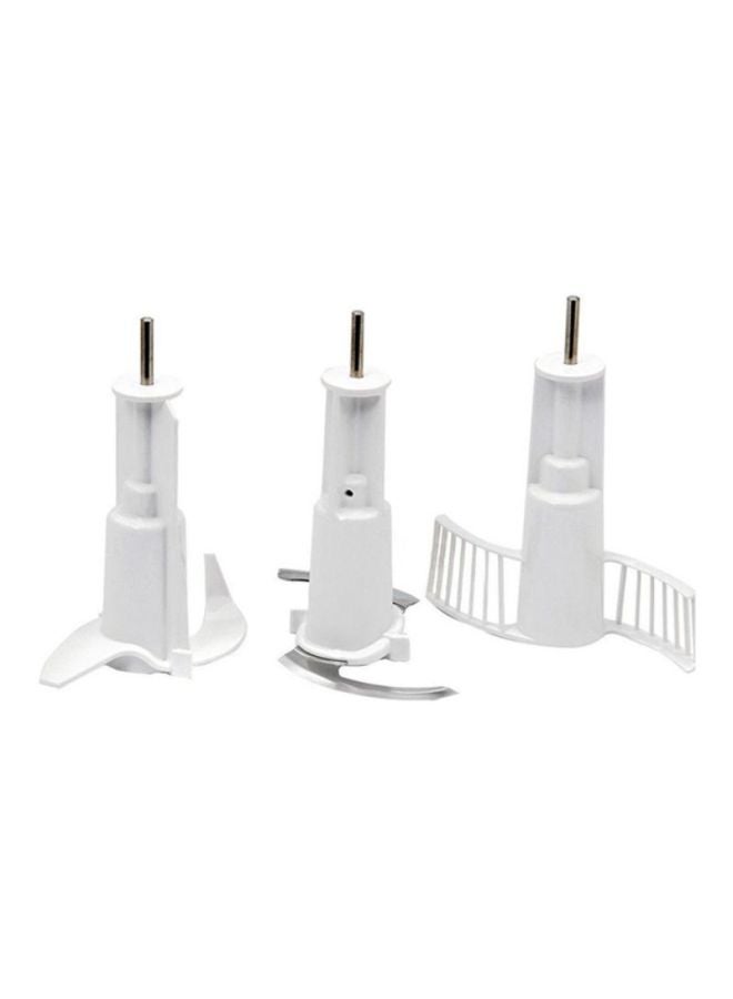 براون محضر طعام يوضع أعلى المنضدة 600.0 W FX3030 أبيض/ شفاف - Image 2