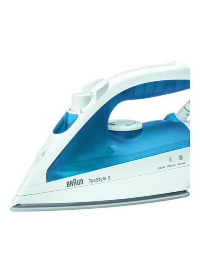 براون جهاز كي بالبخار كهربائي 2000.0 W TS340C أبيض/أزرق - Image 3