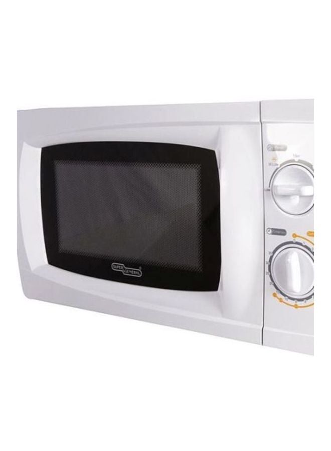 SUPER GENERAL Electric Microwave Oven 20.0 L 700.0 W SGM M921 White  - Image 3