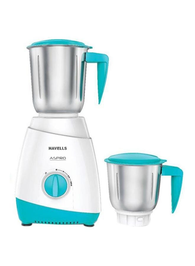 هافلز مطحنة خلاط سعة 1.5 لتر بقدرة 500 وات 1.5 L ASPRO500W أزرق/ أبيض  - Image 2