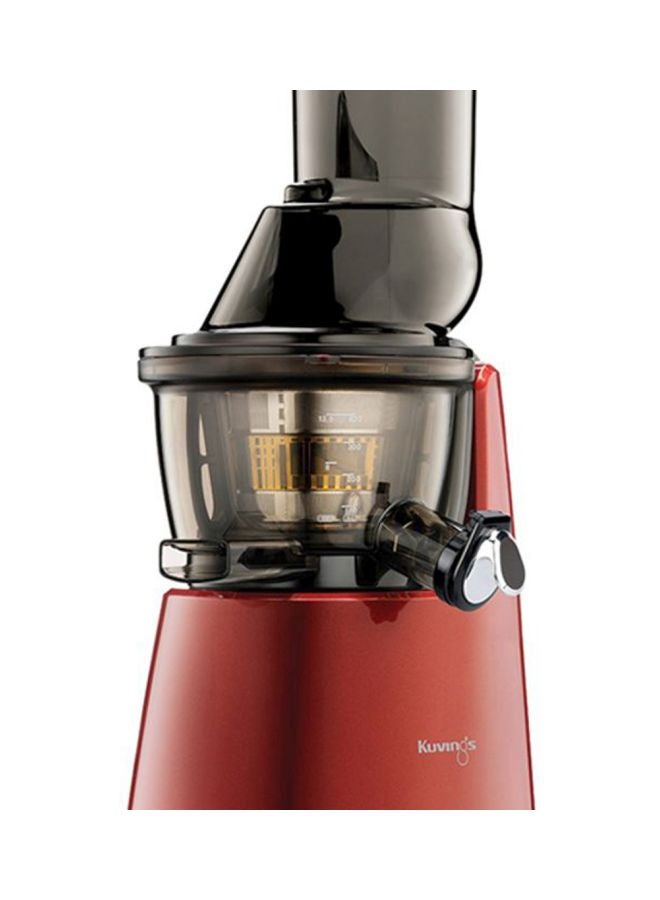 كافنجز عصارة كهربائية بطيئة 240 وات 400 ml KV-NS723CBC2-RD أسود/أحمر - Image 3
