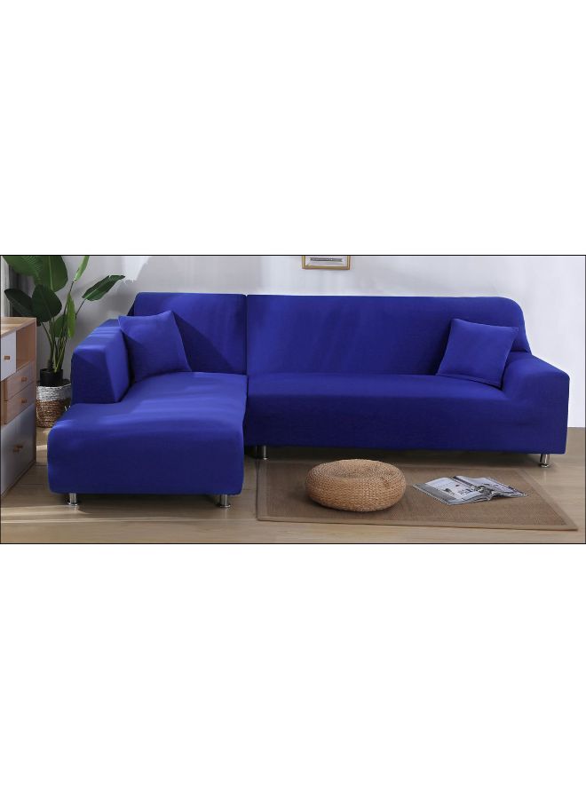 Non-Slip Living Room Sofa Slipcover Blue 90 x 140cm  - Image 1
