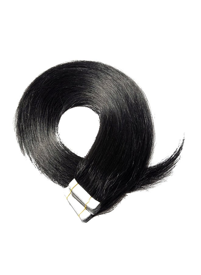 Hairro Pack Of 40 Long Straight Hair Extension With Double Sided Tape 14inch - Image 1