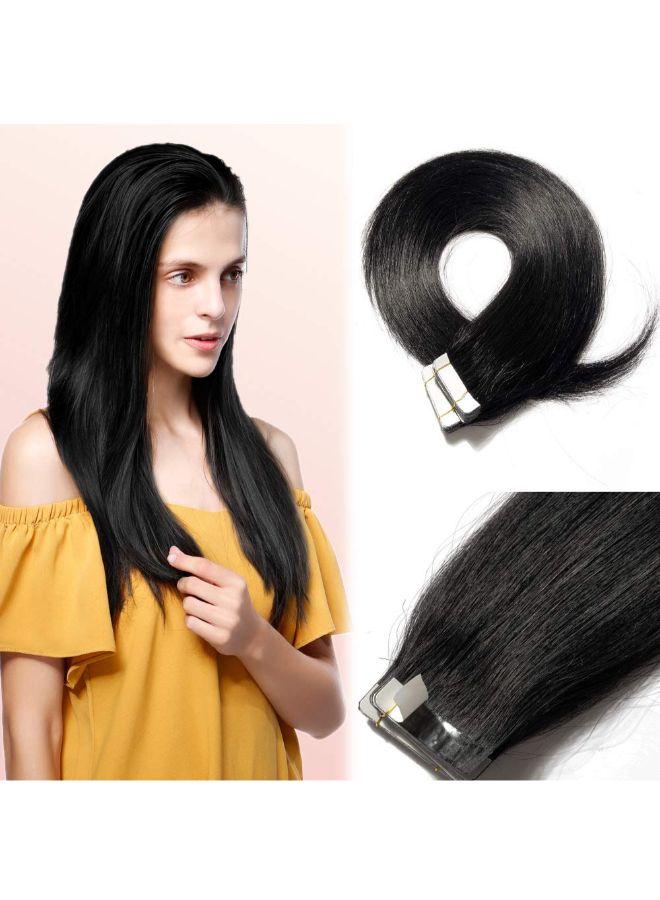 Pack Of 40 Long Straight Hair Extension With Double Sided Tape 14inch - v1571202029/N30642965A_3