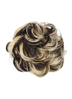 Messy Chignon Wavy Hair Extension Multicolour